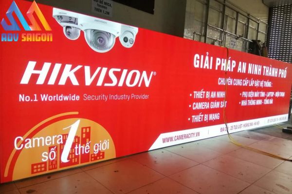 Bảng hiệu camera Hikvision&nbsp;