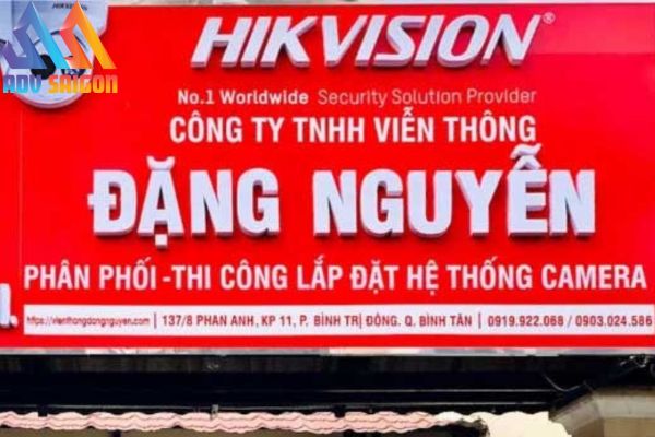 Bảng hiệu camera Đặng Nguyễn