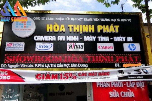 Bảng hiệu camera H&ograve;a Thịnh Ph&aacute;t&nbsp;