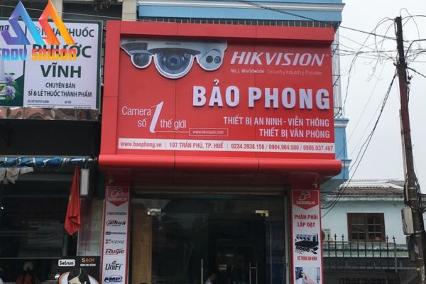 Bảng hiệu camera Bảo Phong
