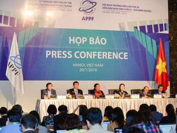  Ph&ocirc;ng nền họp b&aacute;o Press Conference 