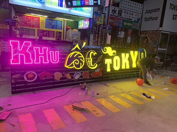 Mẫu bảng hiệu quán ốc đẹp