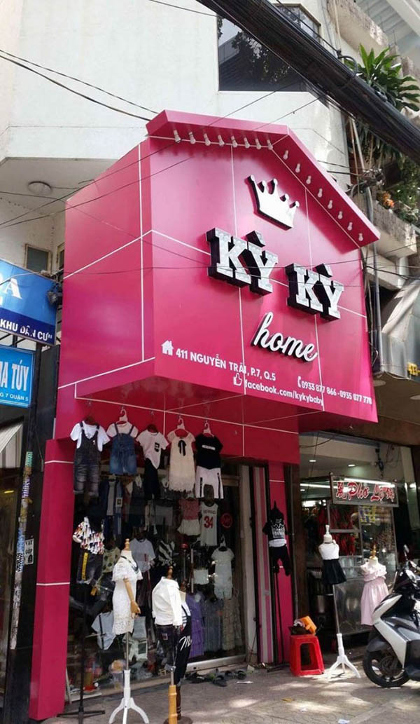 Bảng hiệu mặt dụng alu chuyên nghiệp, thẩm mỹ